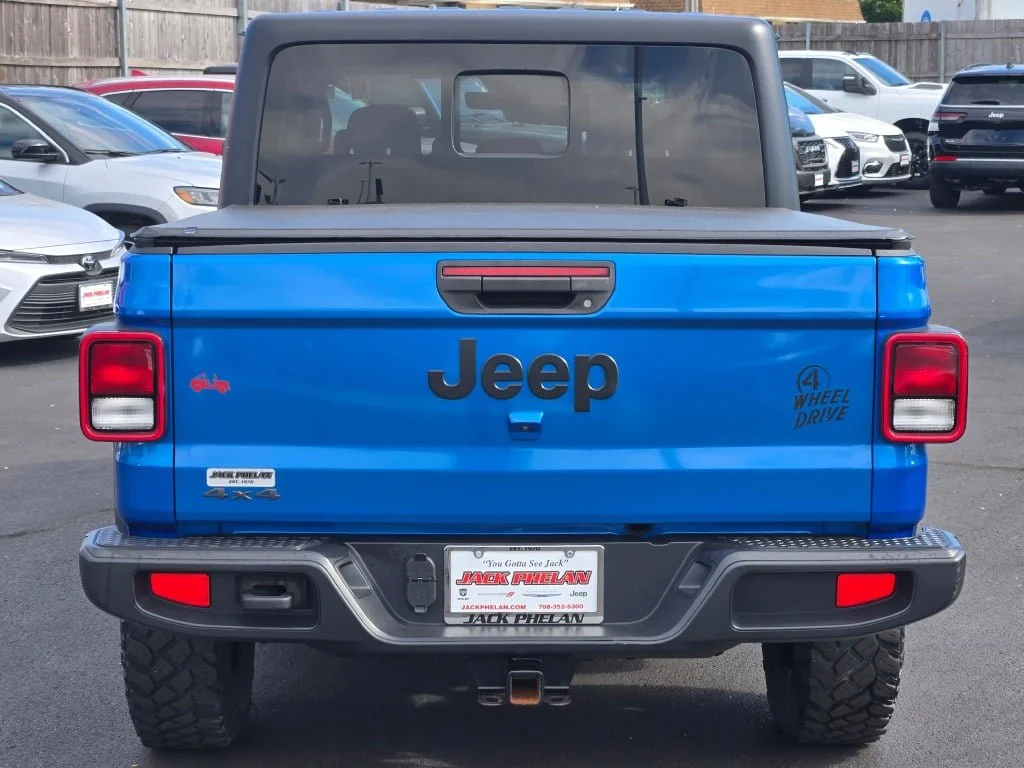 Certified Used 2021 Blue Jeep Willys image 11