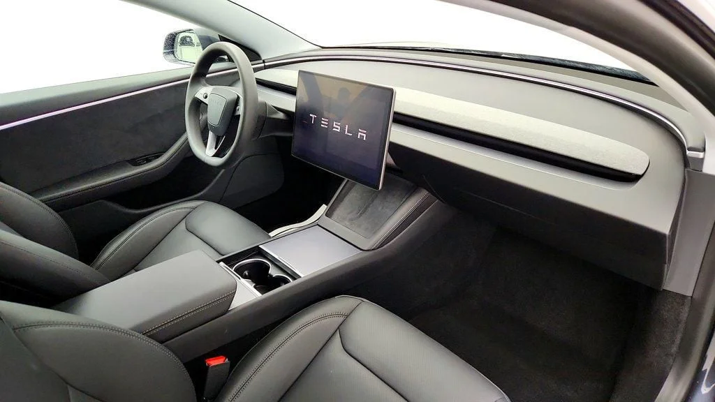 Used 2025 Stealth Grey Tesla Long Range AWD image 30