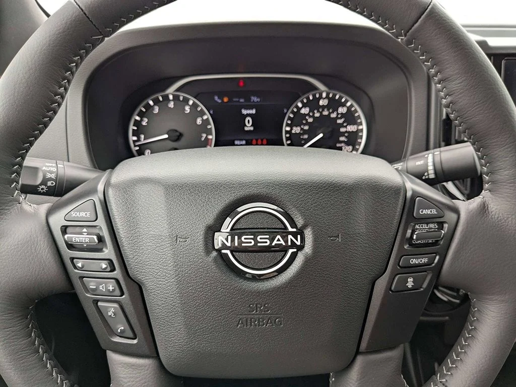 New 2026 Super Black Nissan Crew Cab SV image 12