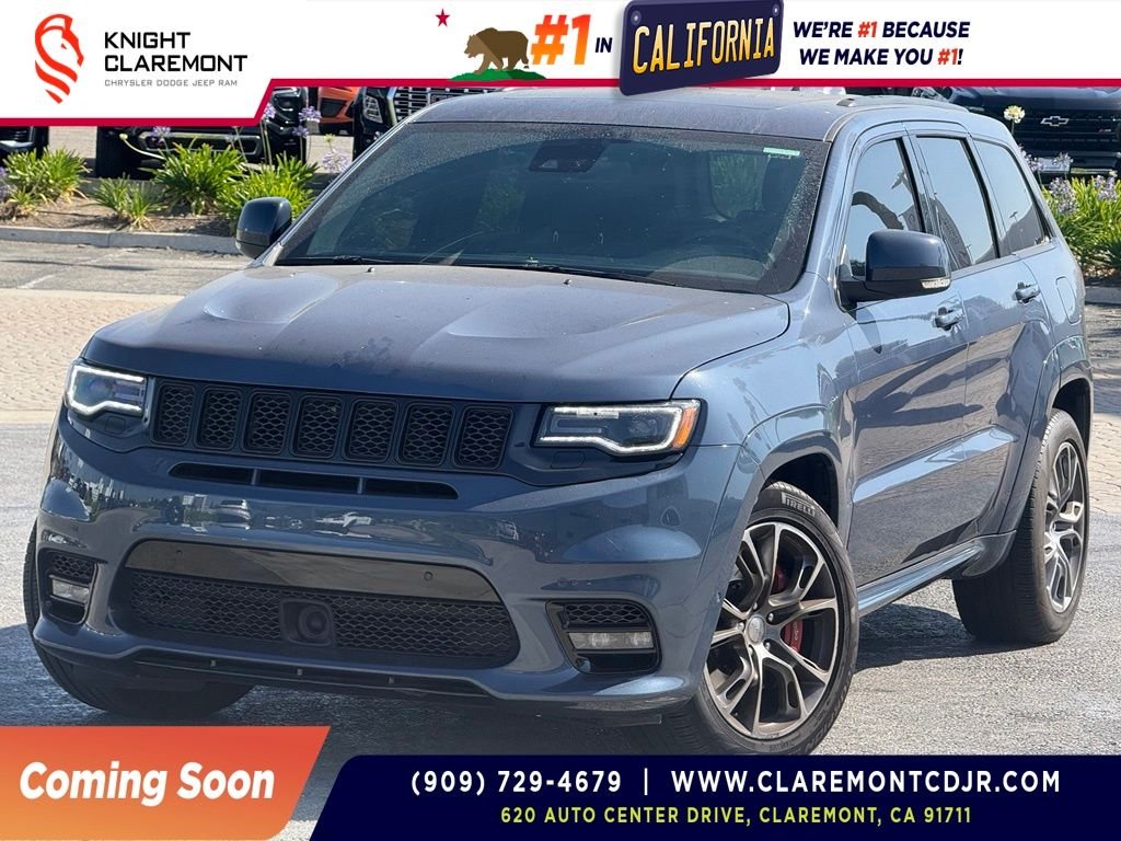 Used 2020 Pacific Blue Clearcoat Jeep SRT image 1