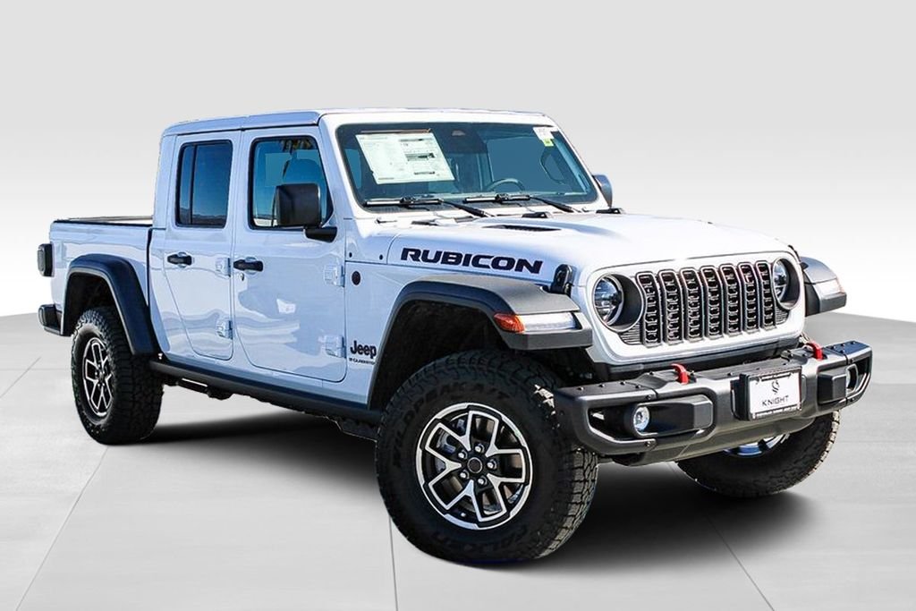 New 2026 Bright White Clearcoat Jeep Rubicon image 2