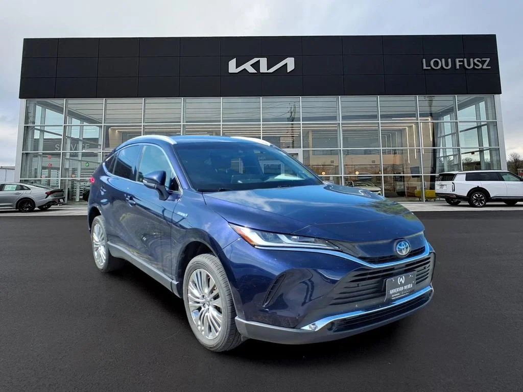 Used 2021 Blue Toyota XLE image 1