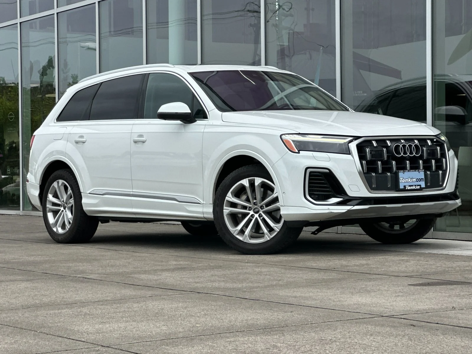 Used 2025 White Audi 55 Premium Plus image 2