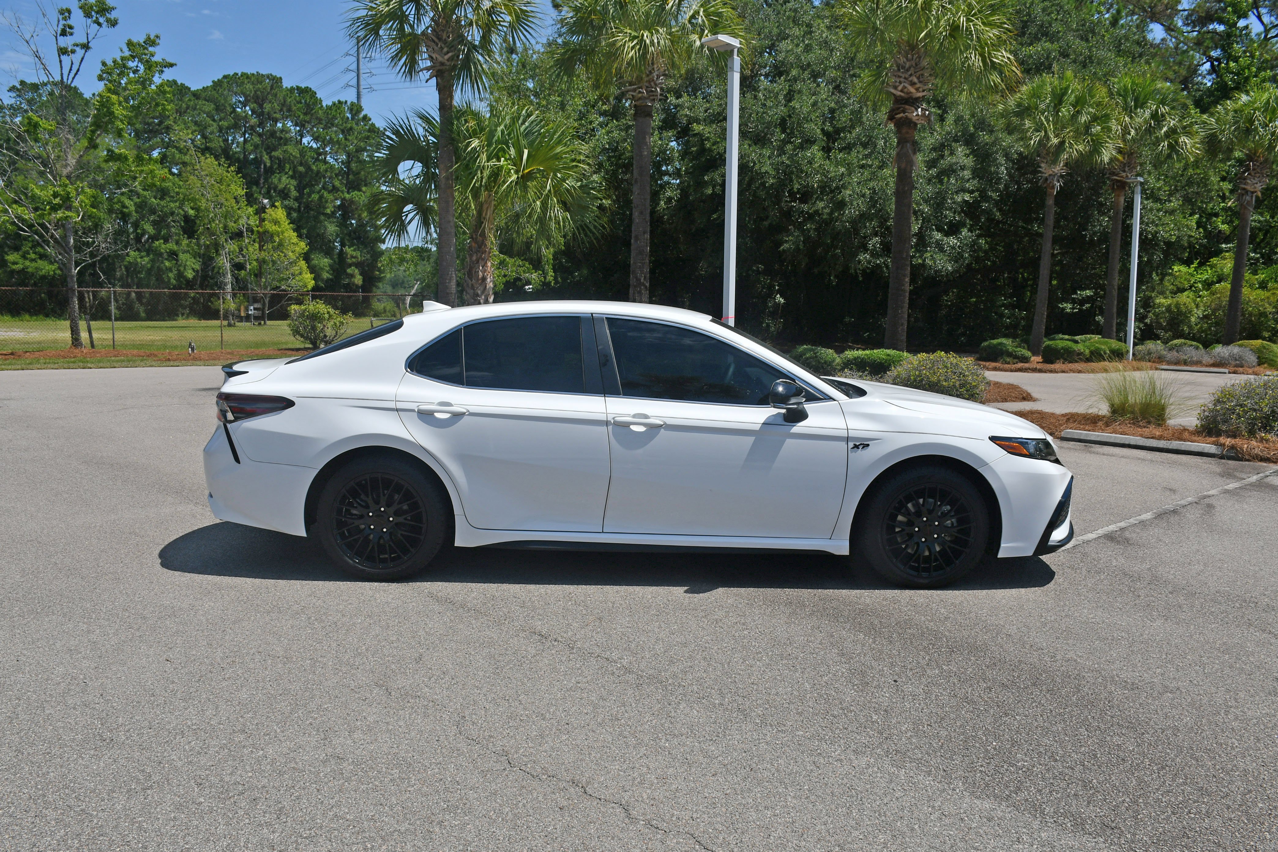 Used 2024 White Toyota SE image 2