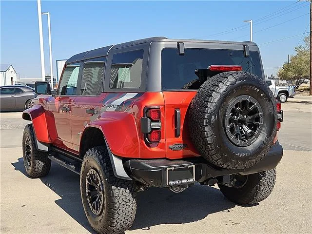 Used 2024 Hot Pepper Red Metallic Tinted Clearcoat Ford Raptor 4x4 image 2
