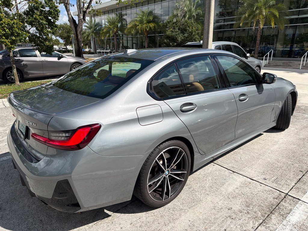 Certified Used 2023 Skyscraper Gray Metallic BMW 330i image 3