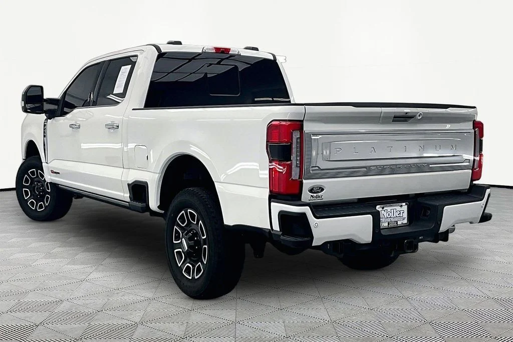 Certified Used 2024 White Metallic Ford Platinum image 13