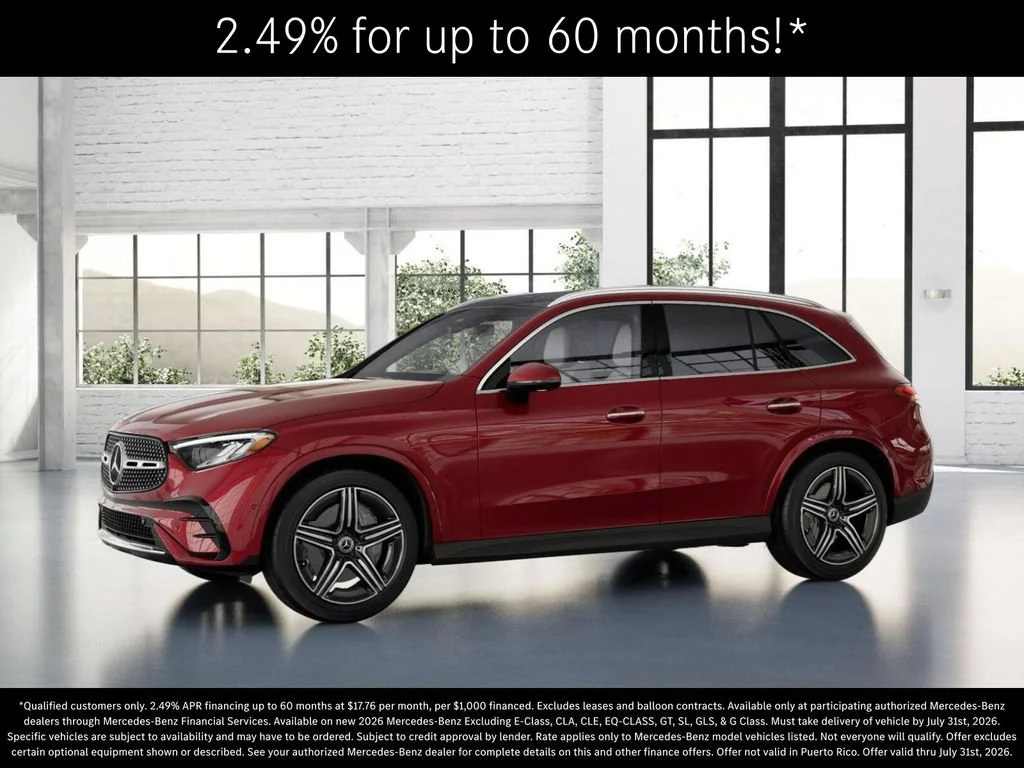 New 2026 MANUFAKTUR Patagonia Red Metallic Mercedes-Benz GLC 300 image 79