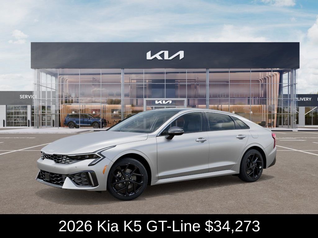 New 2026 Steel Matte Gray Kia GT-Line AWD image 4