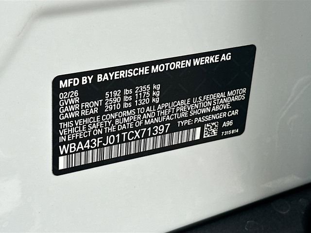 New 2026 White BMW 530i image 27