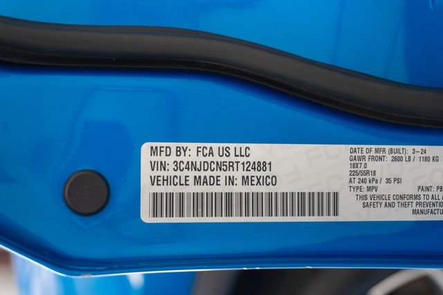 Used 2024 Blue Jeep Limited image 28