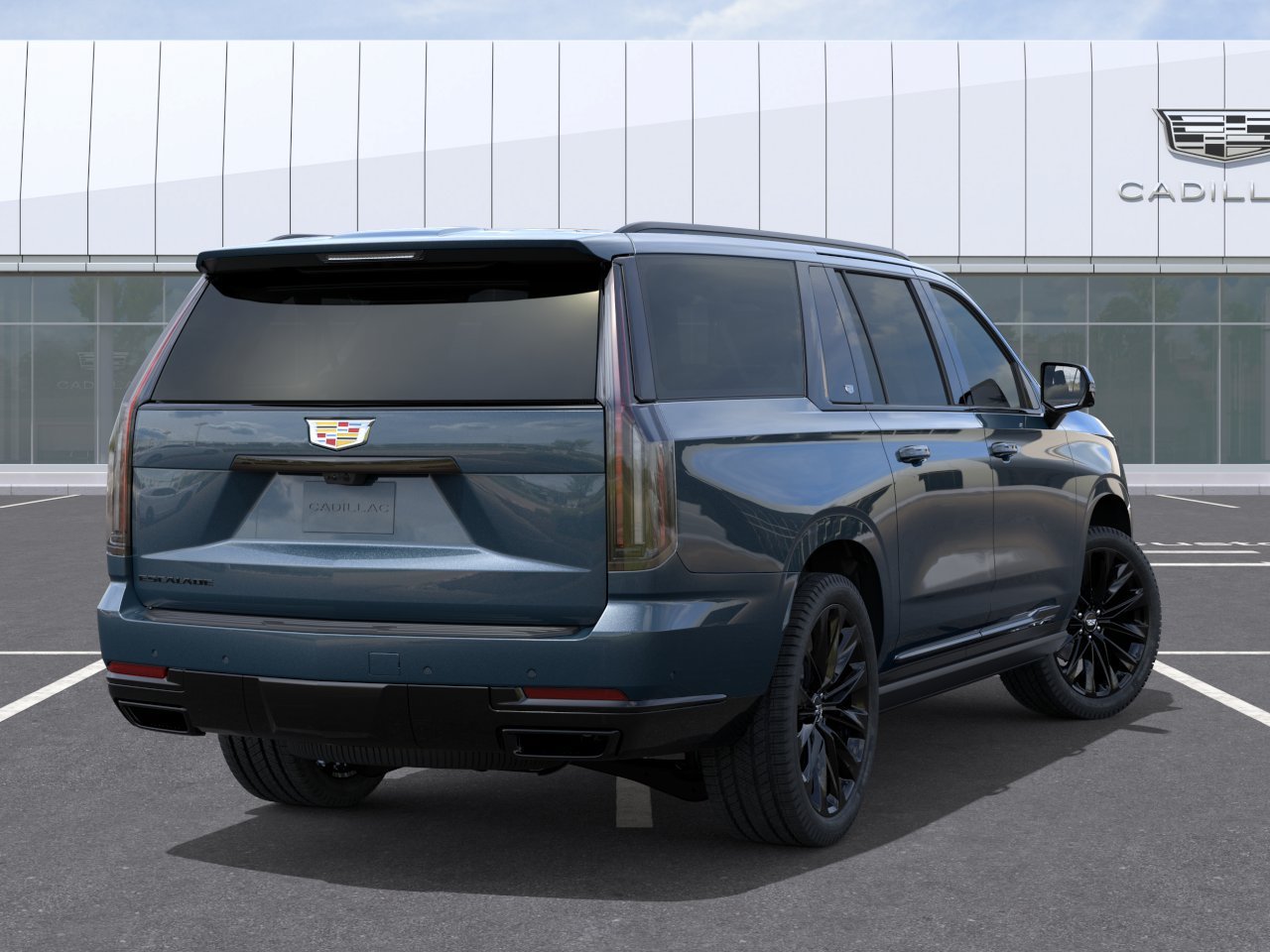 New 2027 Deep Sea Metallic Cadillac Platinum Sport image 4