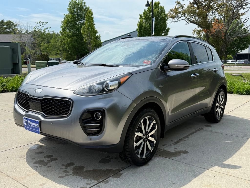 Used 2018 Silver Kia EX image 2