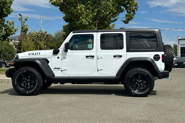 Used 2023 White Jeep Willys 4xe image 7