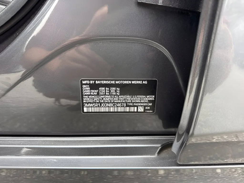 Used 2022 Gray BMW 330i image 24