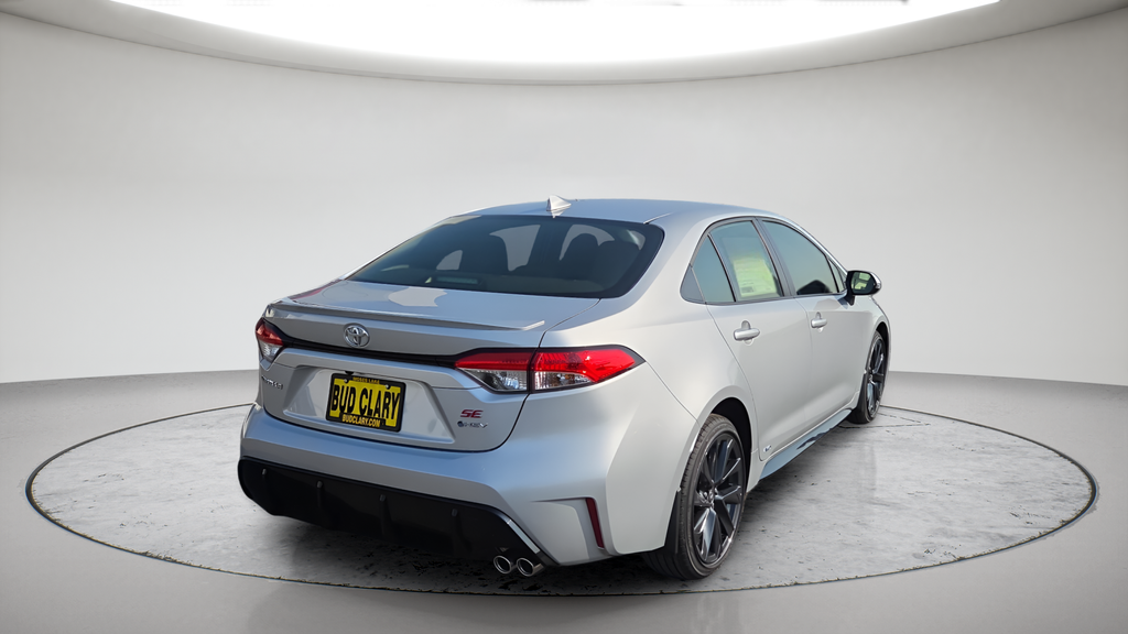 New 2026 Classic Silver Metallic Toyota Hybrid SE image 7