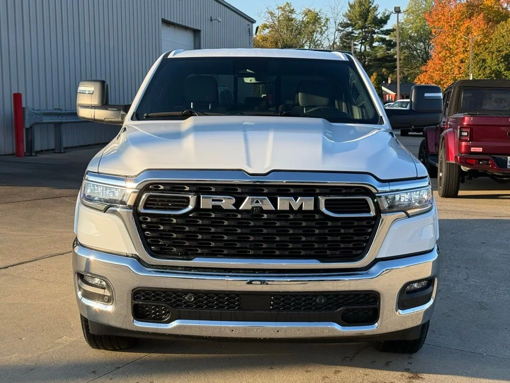New 2026 Bright White Clear-Coat Exterior Paint RAM Big Horn/Lone Star image 2