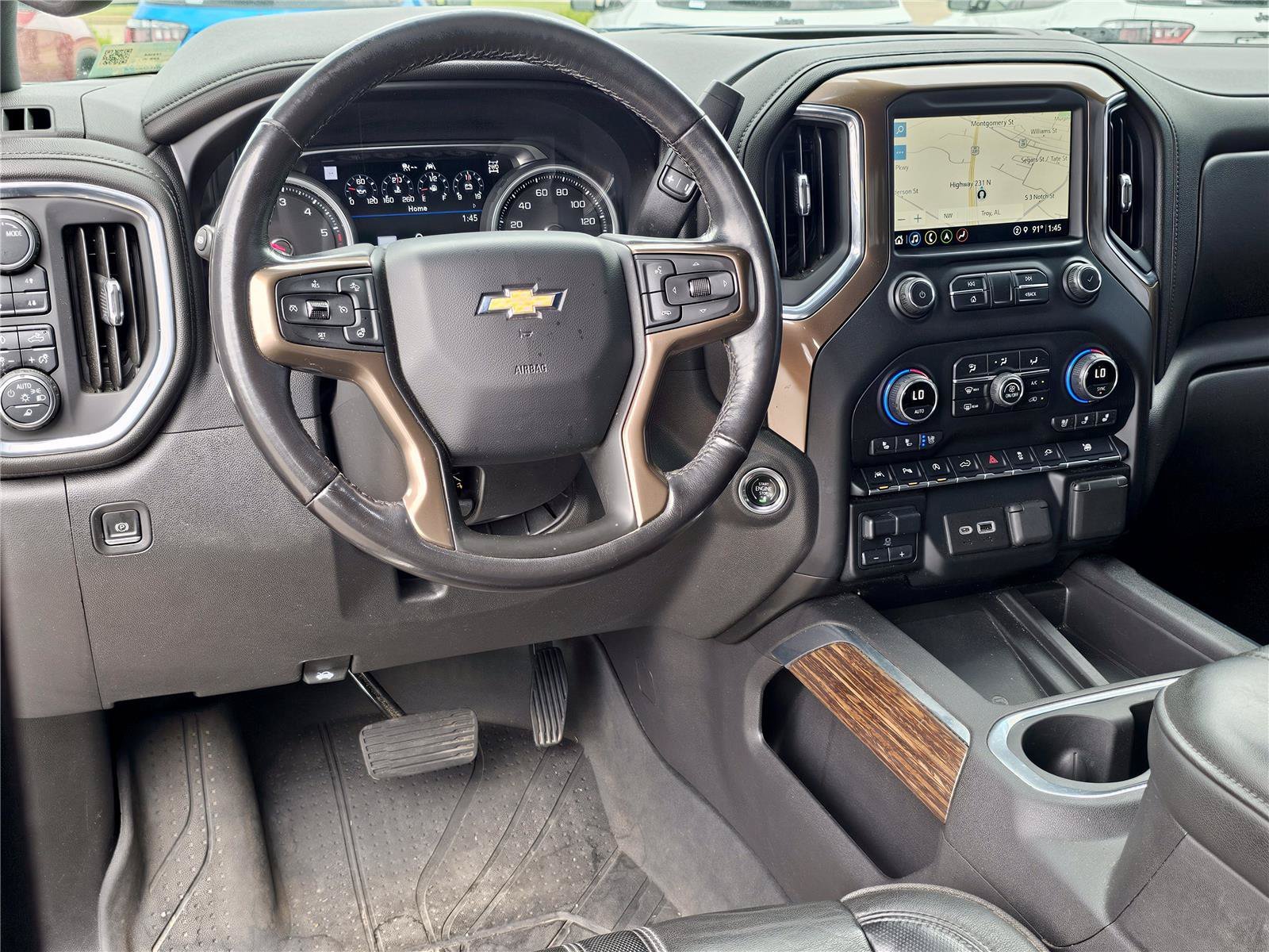 Used 2021 Northsky Blue Metallic Chevrolet High Country image 36