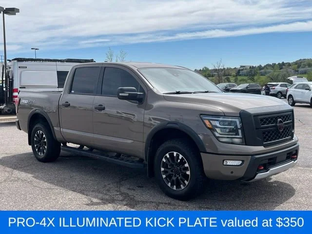 Used 2023 Beige Nissan Crew Cab PRO-4X 4x4 image 9