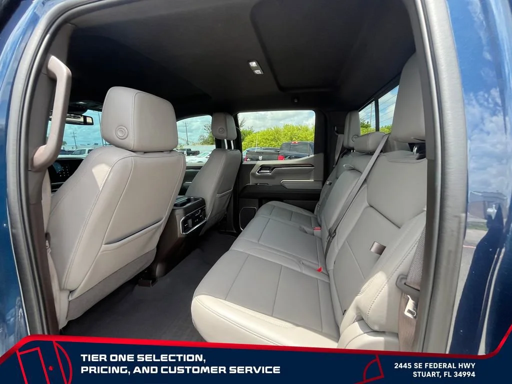 Used 2023 Pacific Blue Metallic GMC SLT image 12