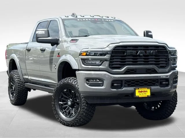 New 2026 Ceramic Gray Clear-Coat Exterior Paint RAM Black Widow image 1