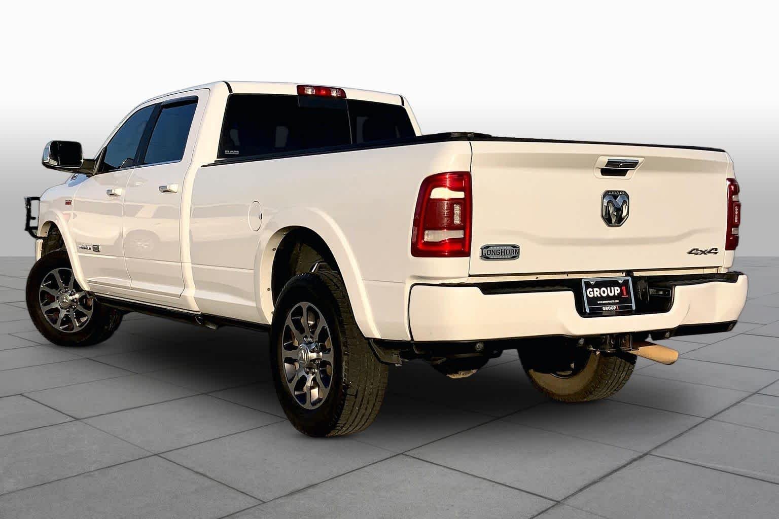 Used 2020 Bright White Clearcoat Ram Longhorn image 12