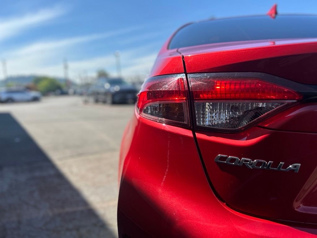 Used 2021 Red Toyota LE image 8