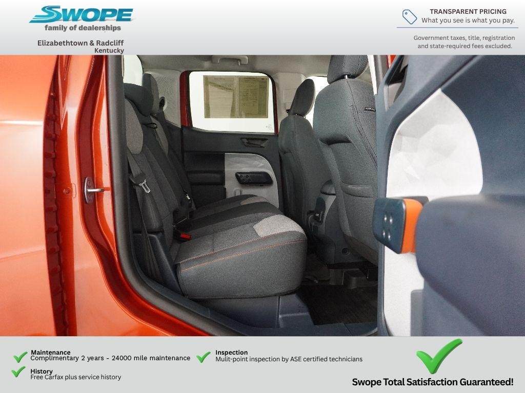 Used 2024 Hot Pepper Red Metallic Tinted Clearcoat Ford XLT image 13