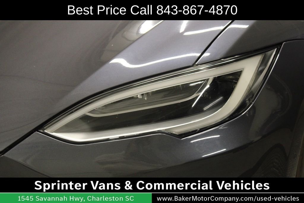 Used 2017 Gray Tesla 60D image 12