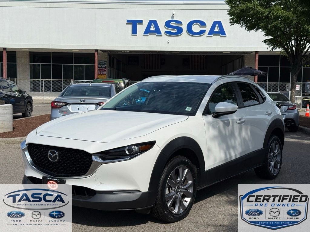 Used 2023 Snowflake White Pearl Mazda 2.5 S Preferred Package image 1