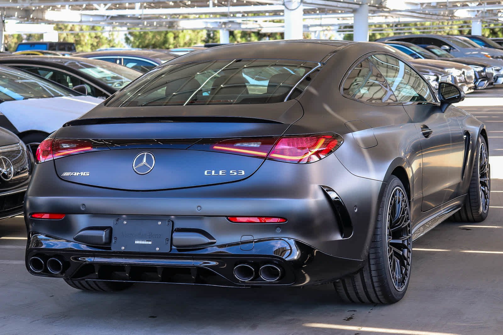 New 2027 MANUFAKTUR exclusive graphite grey magno Mercedes-Benz AMG® CLE 53 image 4