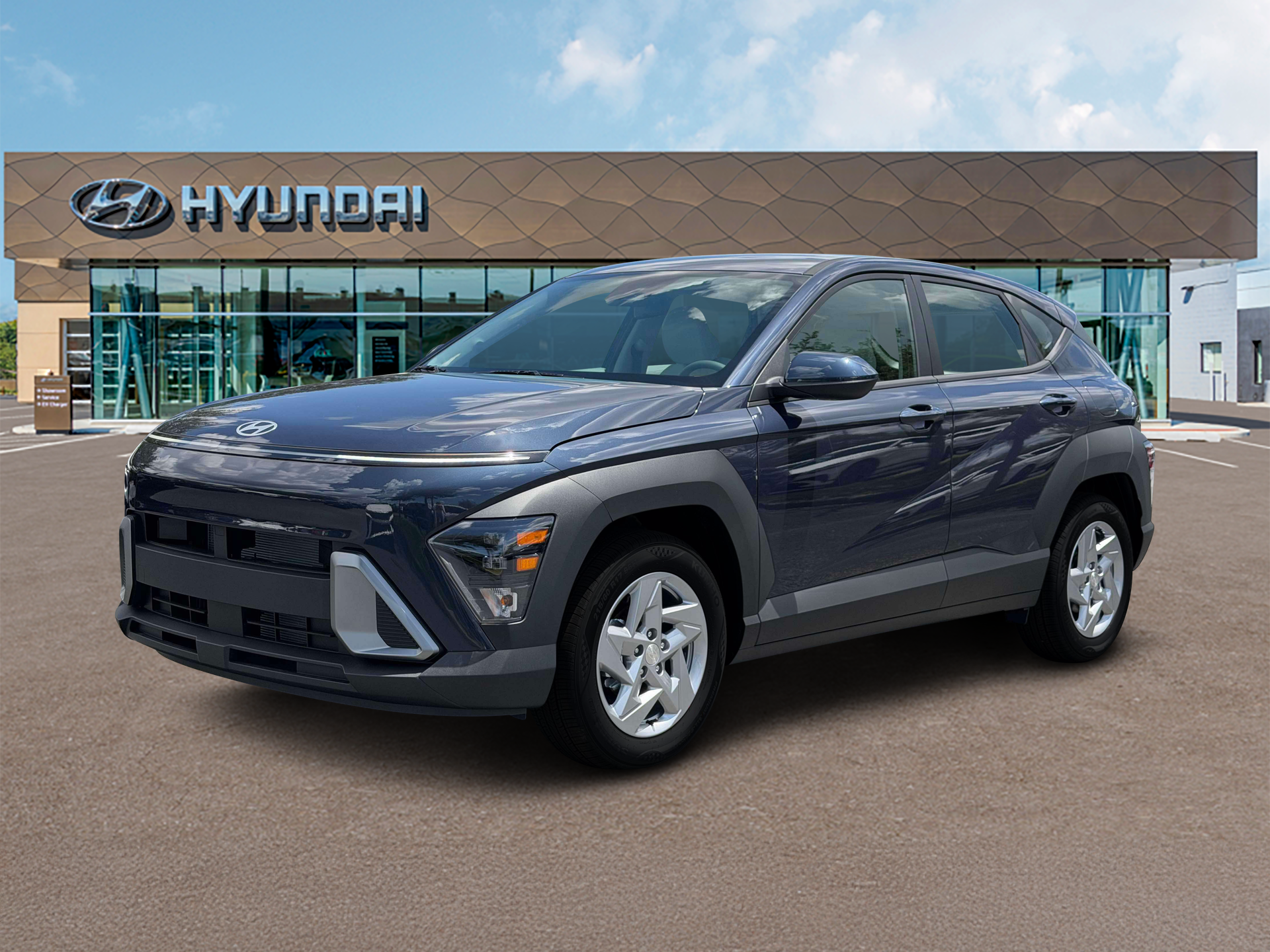 New 2027 Denim Blue Pearl Hyundai SE FWD image 2