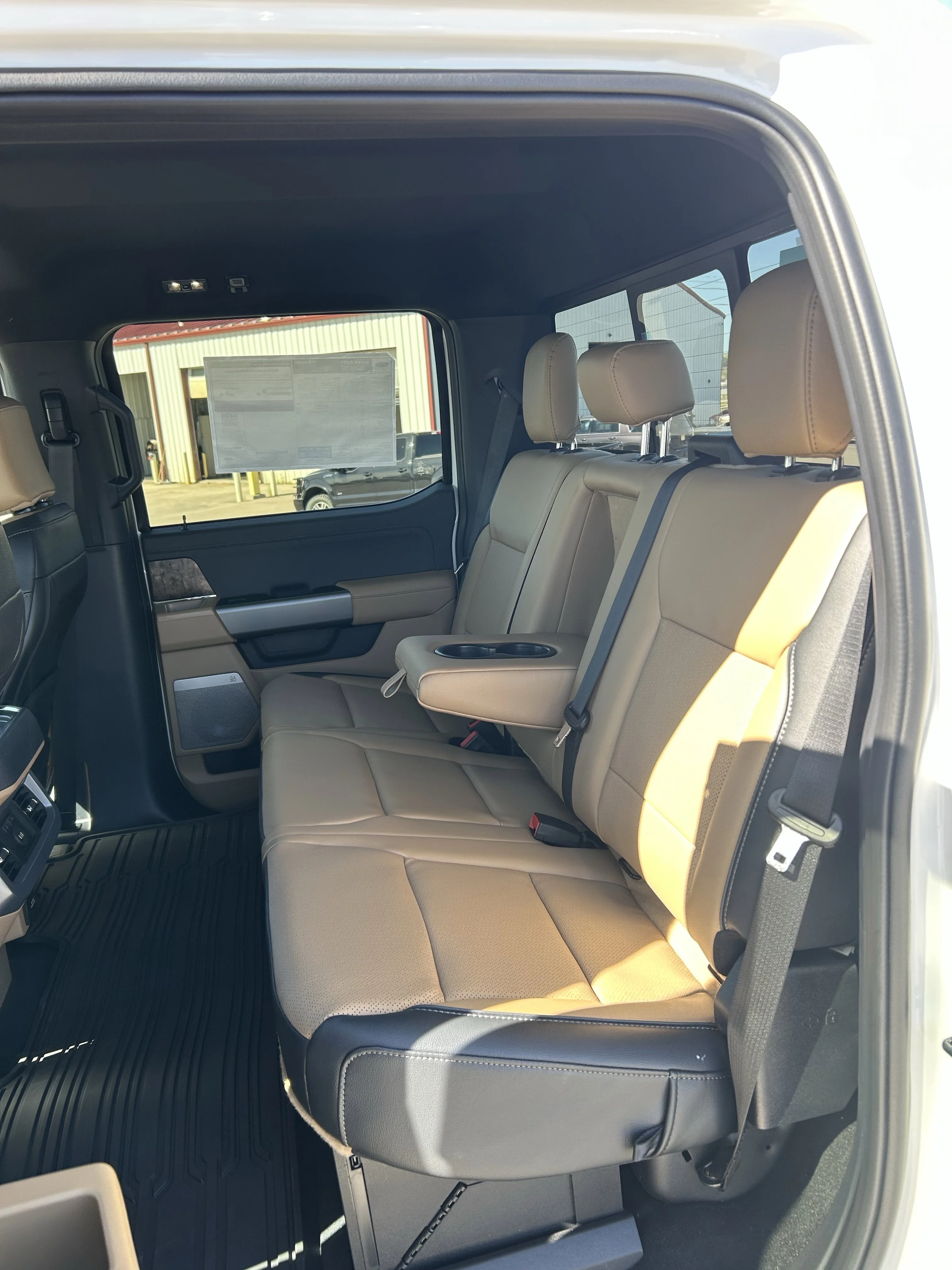 New 2026 Star White Metallic Tri-Coat Ford LARIAT image 11