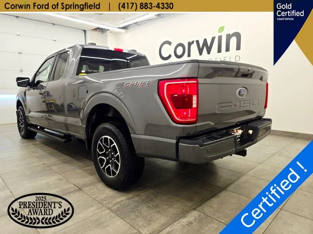 Certified Used 2022 Gray Metallic Ford XLT image 4