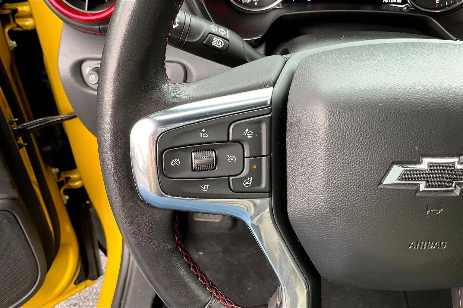 Used 2022 Nitro Yellow Metallic Chevrolet RS image 25