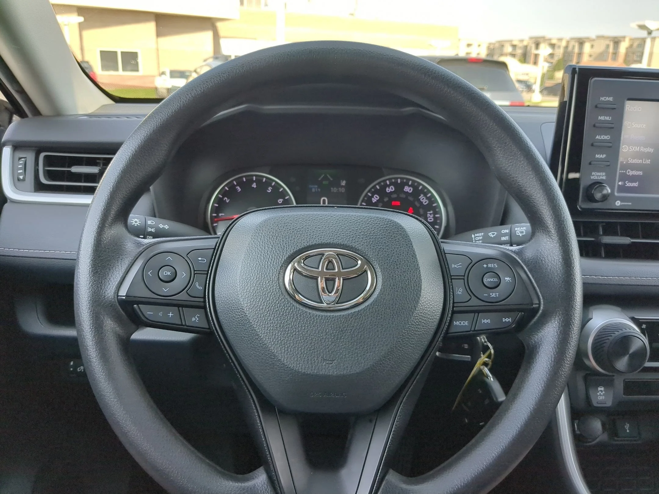 Used 2021 Midnight Black Metallic Toyota LE image 16