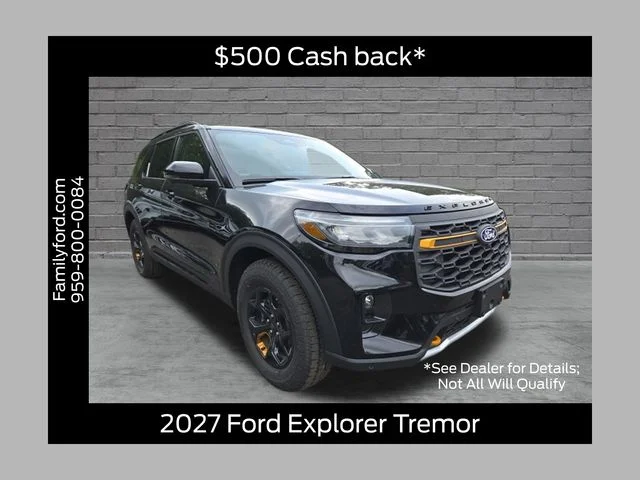 New 2027 Black Ford 4DR AWD TREMOR image 1