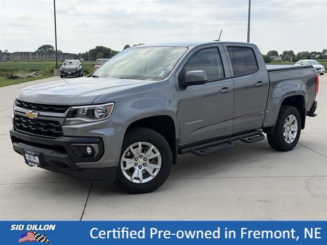Used 2022 Satin Steel Metallic Chevrolet 4WD LT image 1