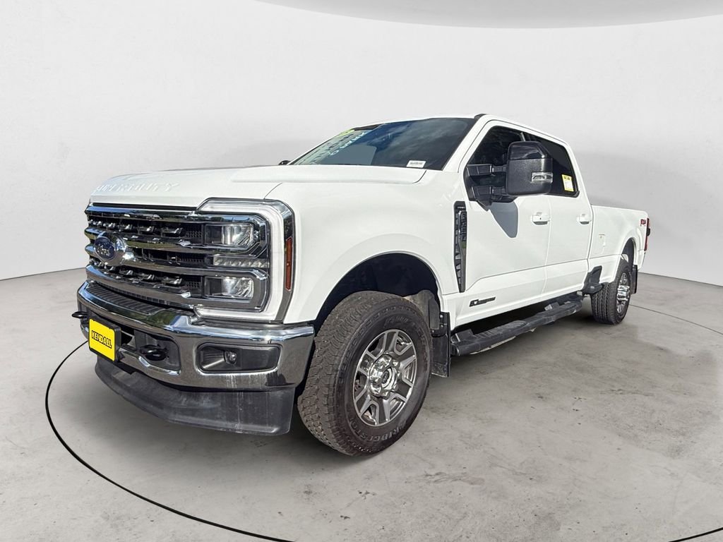 Certified Used 2025 White Ford Lariat image 1