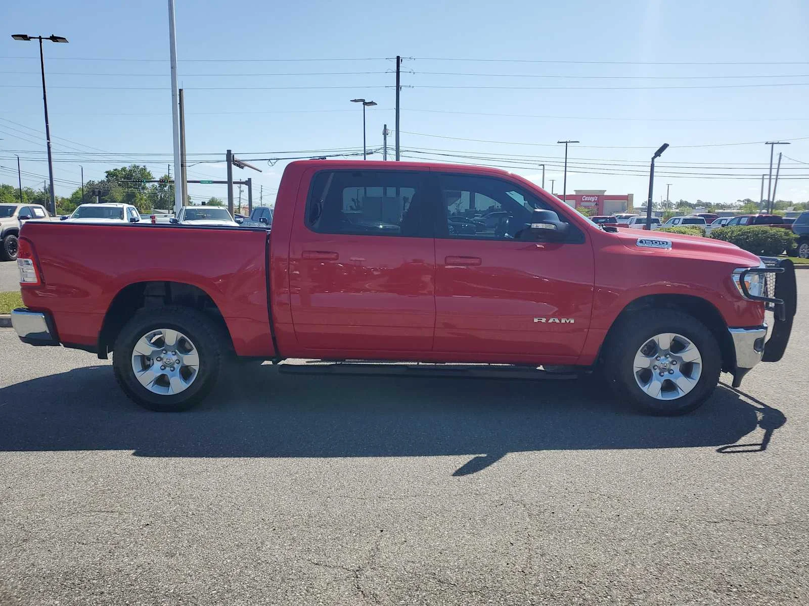 Used 2021 Flame Red Clearcoat Red Ram Big Horn image 7