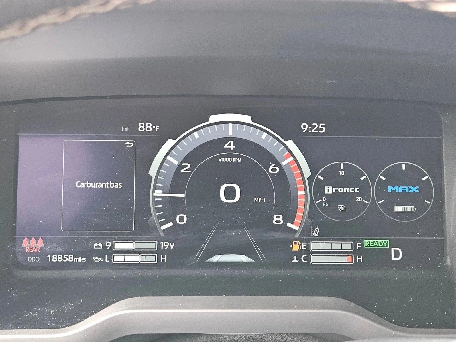 Used 2023 Midnight Black Metallic Toyota 1794 Edition Hybrid image 11