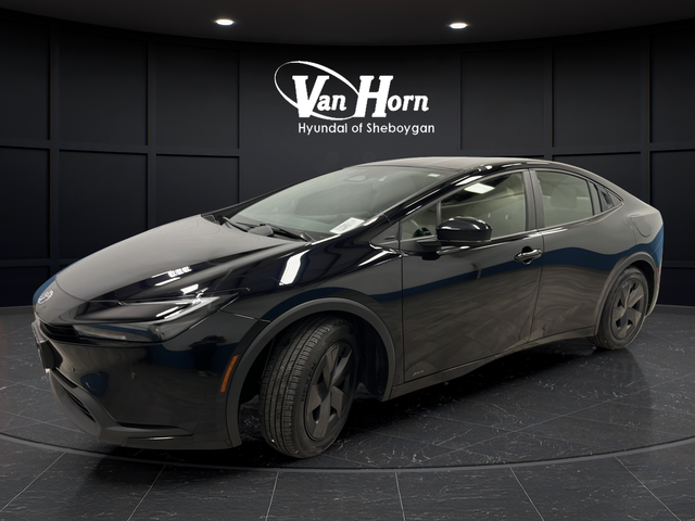 Used 2023 Midnight Black Metallic Toyota LE image 4
