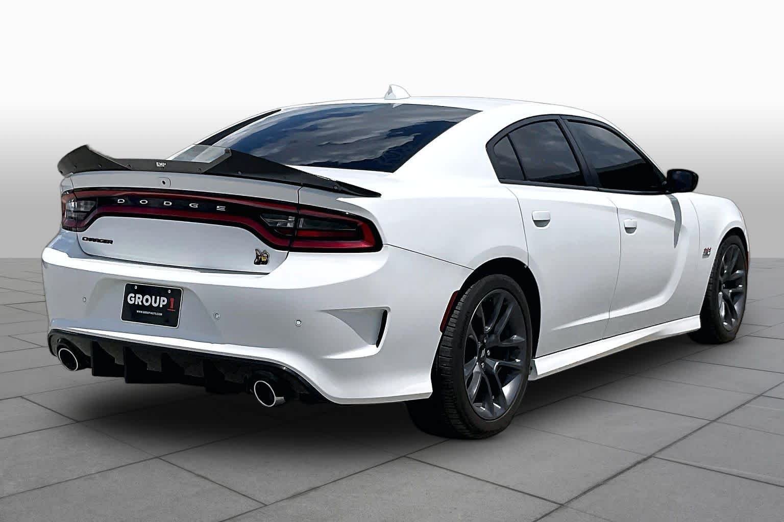 Used 2023 White Knuckle Clearcoat Dodge Scat Pack image 12