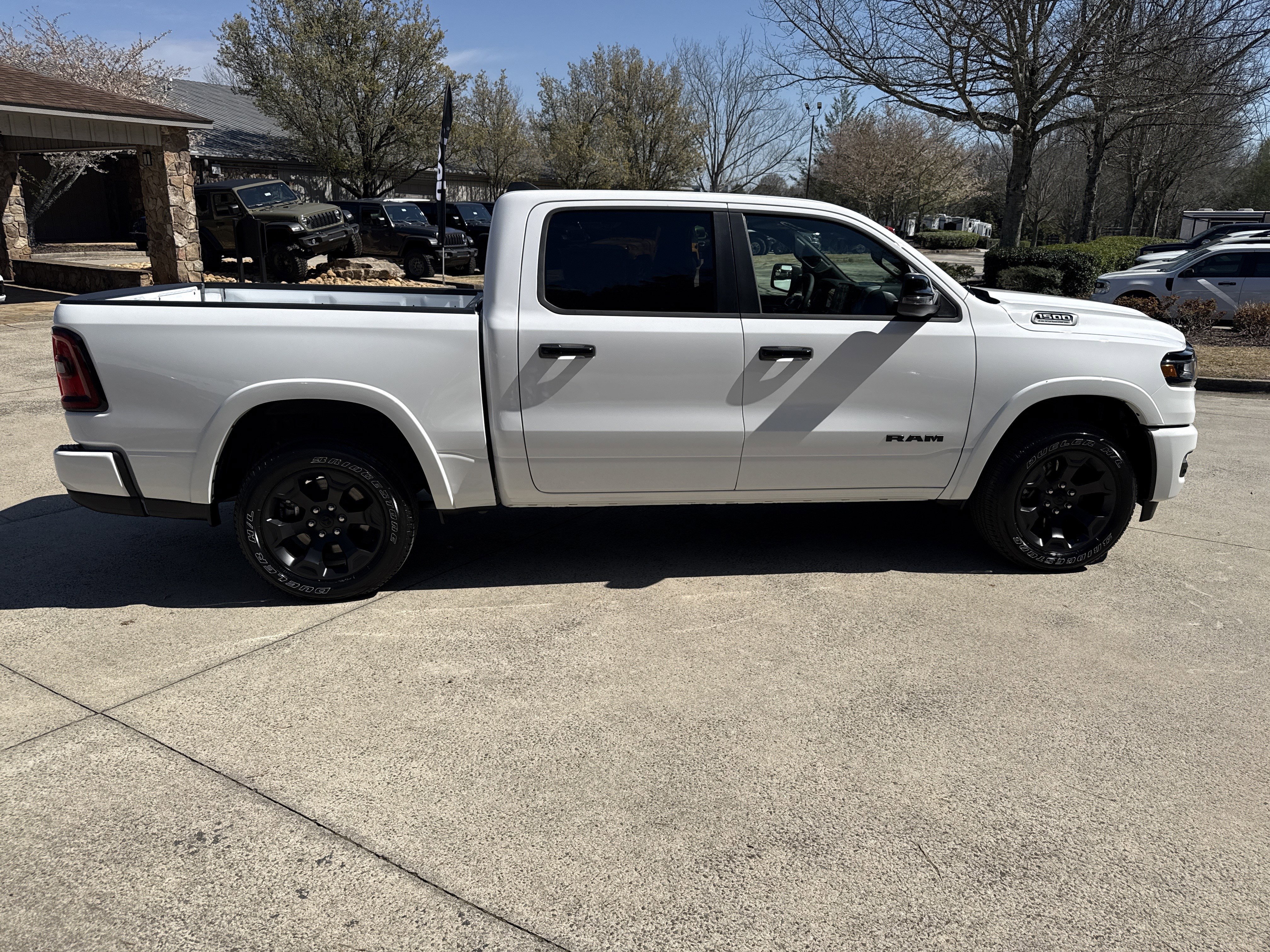 New 2026 Bright White Clearcoat RAM Big Horn image 8