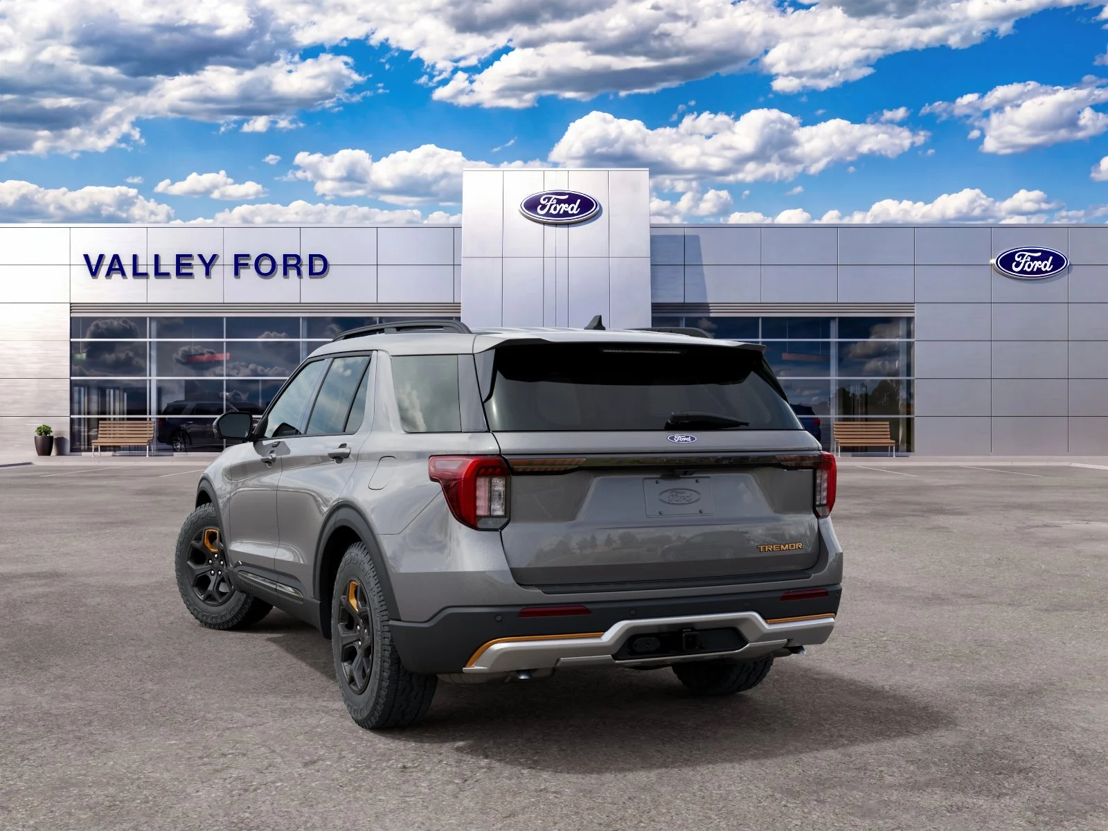 New 2027 Carbonized Gray Metallic Ford Tremor® image 4