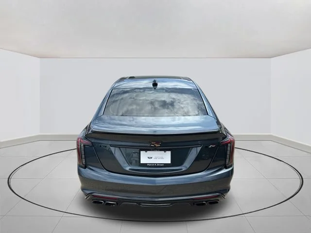 Certified Used 2022 Shadow Metallic Cadillac V-Series image 12