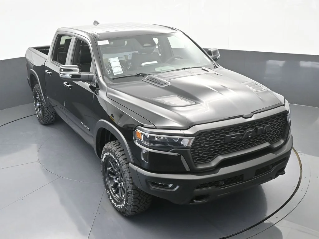 Used 2026 Diamond Black Crystal Pearlcoat Ram Rebel image 54