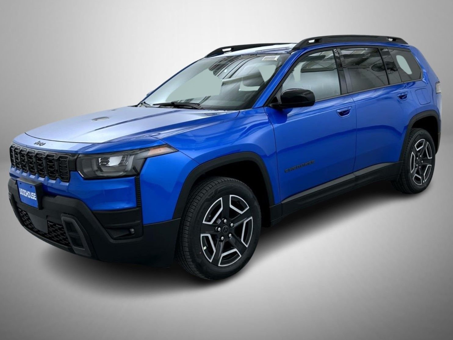 New 2026 Hydro Blue Pearl-Coat Exterior Paint Jeep Laredo image 1