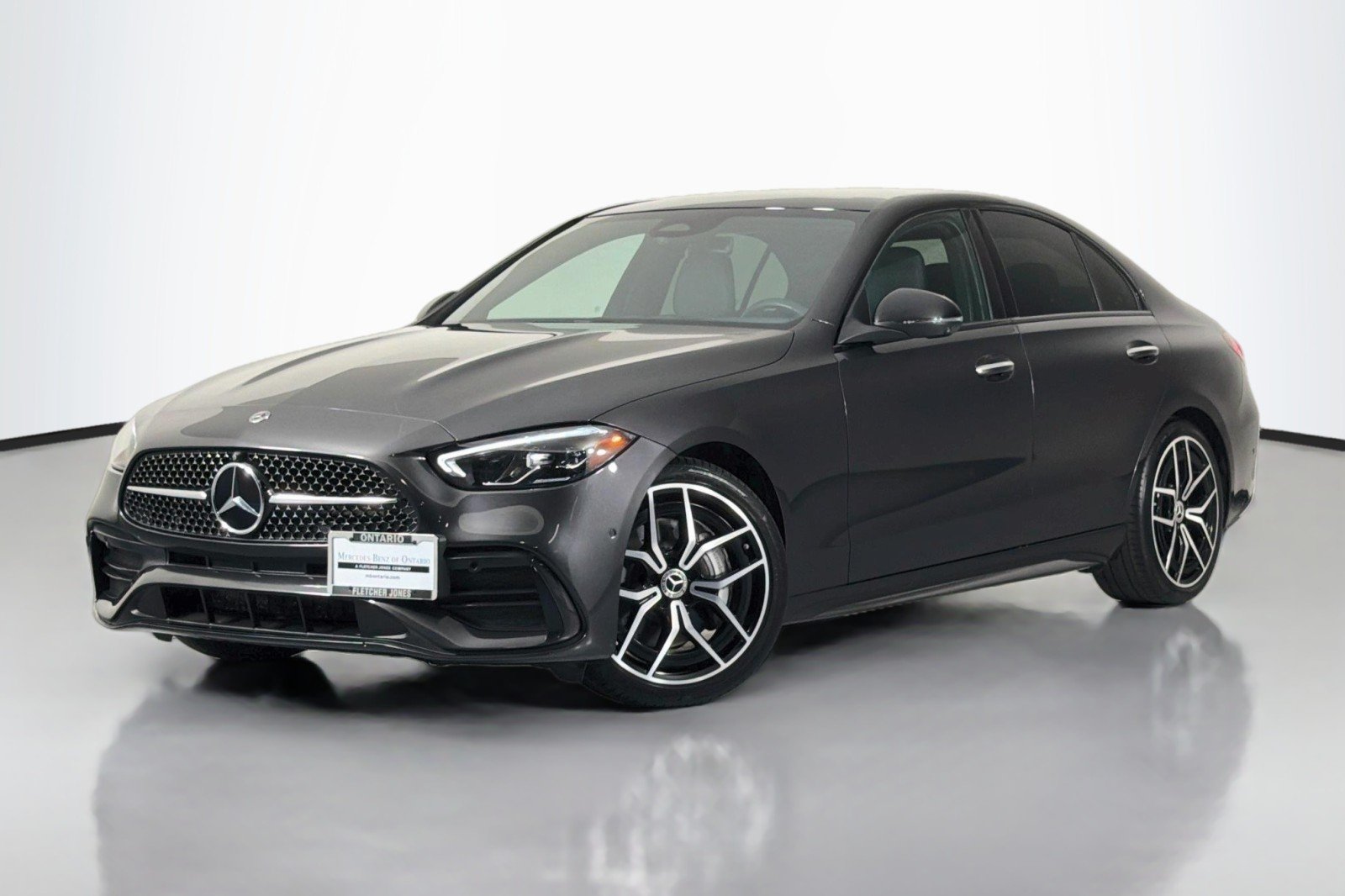 Certified Used 2023 Graphite Grey Metallic Mercedes-Benz C 300 image 1