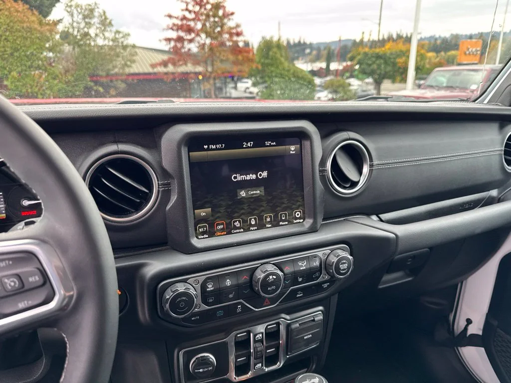 Used 2023 Bright White Clearcoat Jeep Sahara 4xe image 5